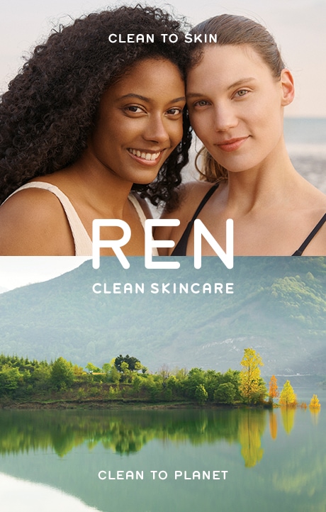 Clean to Skin | Ren Clean Skincare | Clean to Planet | 2 Woman and Outdoor Lake 