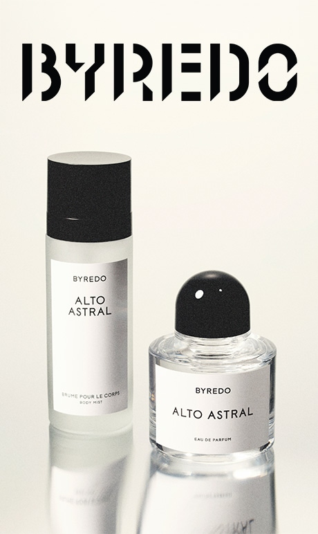 byredo. image of product bottles.