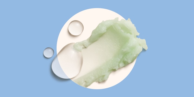 Icon of green bottle outlines.