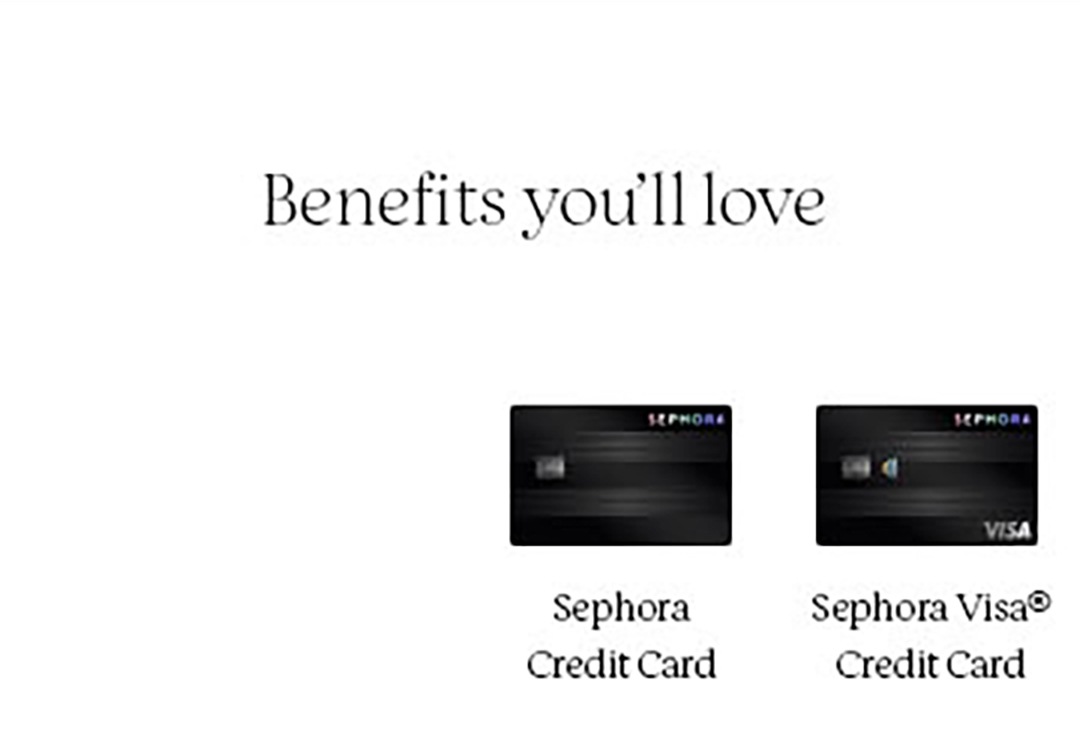 sephora credit card