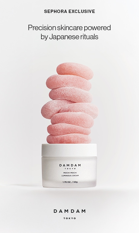 Sephora Exclusive. Precision skincare powered by Japanese. DAMDAM Tokyo. Image of product.
