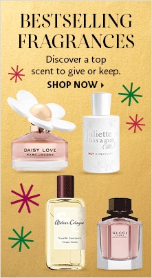 BESTSELLING FRAGRANCES | Discover a top scent to give or keep. SHOP NOW > featuring marc jacobs, juliette has a gun, atelier cologne and gucci