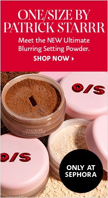 ONE/SIZE BY PATRICK STARRR | Meet the NEW Ultimate Blurring Setting Powder. | ONLY AT SEPHORA | SHOP NOW >