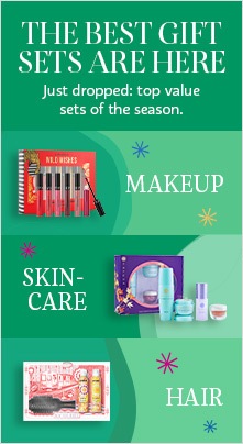 THE BEST GIFT SETS ARE HERE | Just dropped: top value sets of the season > shop gift categories like makeup, skincare and hair