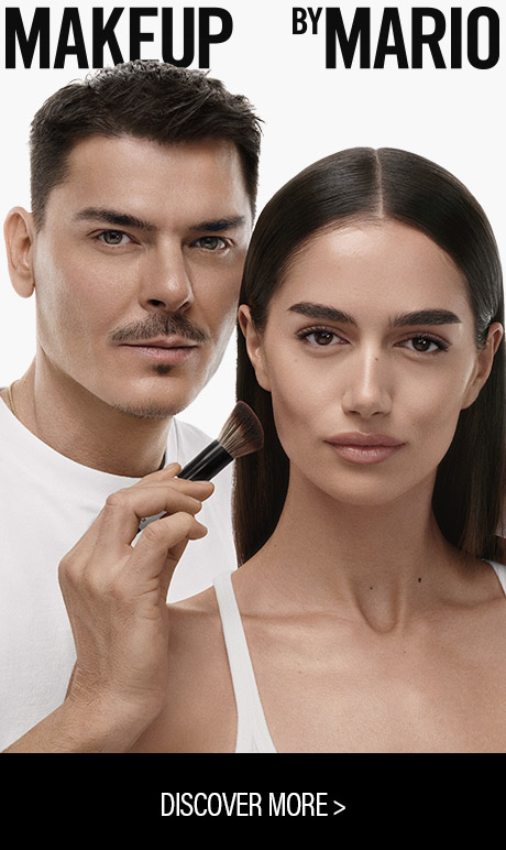 makeup by mario. discover more> image of founder and model