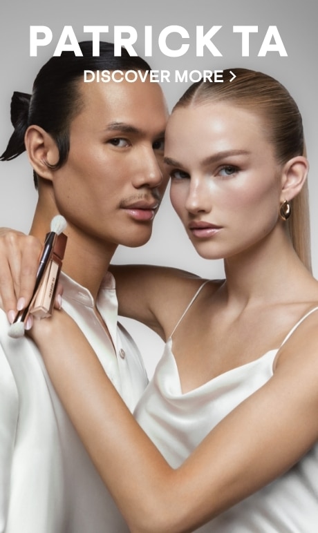 Patrick Ta. Discover More > image of founder and model.