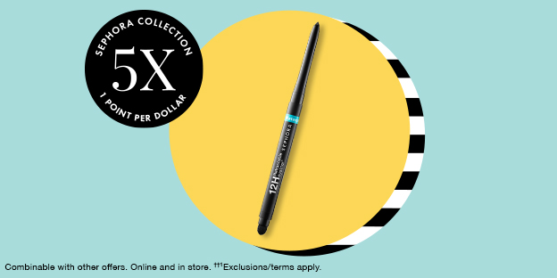 Beauty Insider 5X 1 Point Per Dollar | Combinable with other offers. Online and in store. ††1 Exclusions/ terms apply.