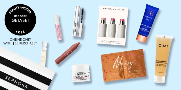 Beauty Insider | Use code GETASET | FREE | Online only with $55 purchase*