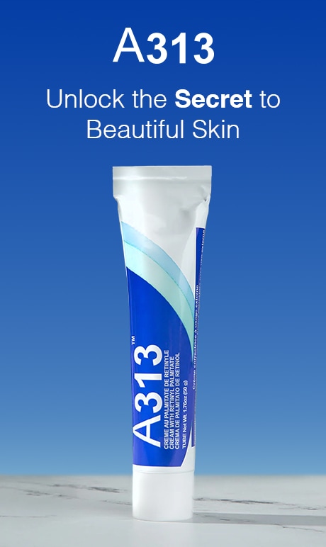 A313. Unlock the secret to beautiful skin, Image of product.