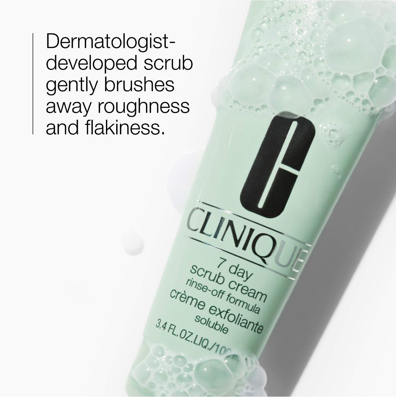 Скраб-крем для лица Clinique 7 Day Gentle, мягкий эксфолиант — фото 2