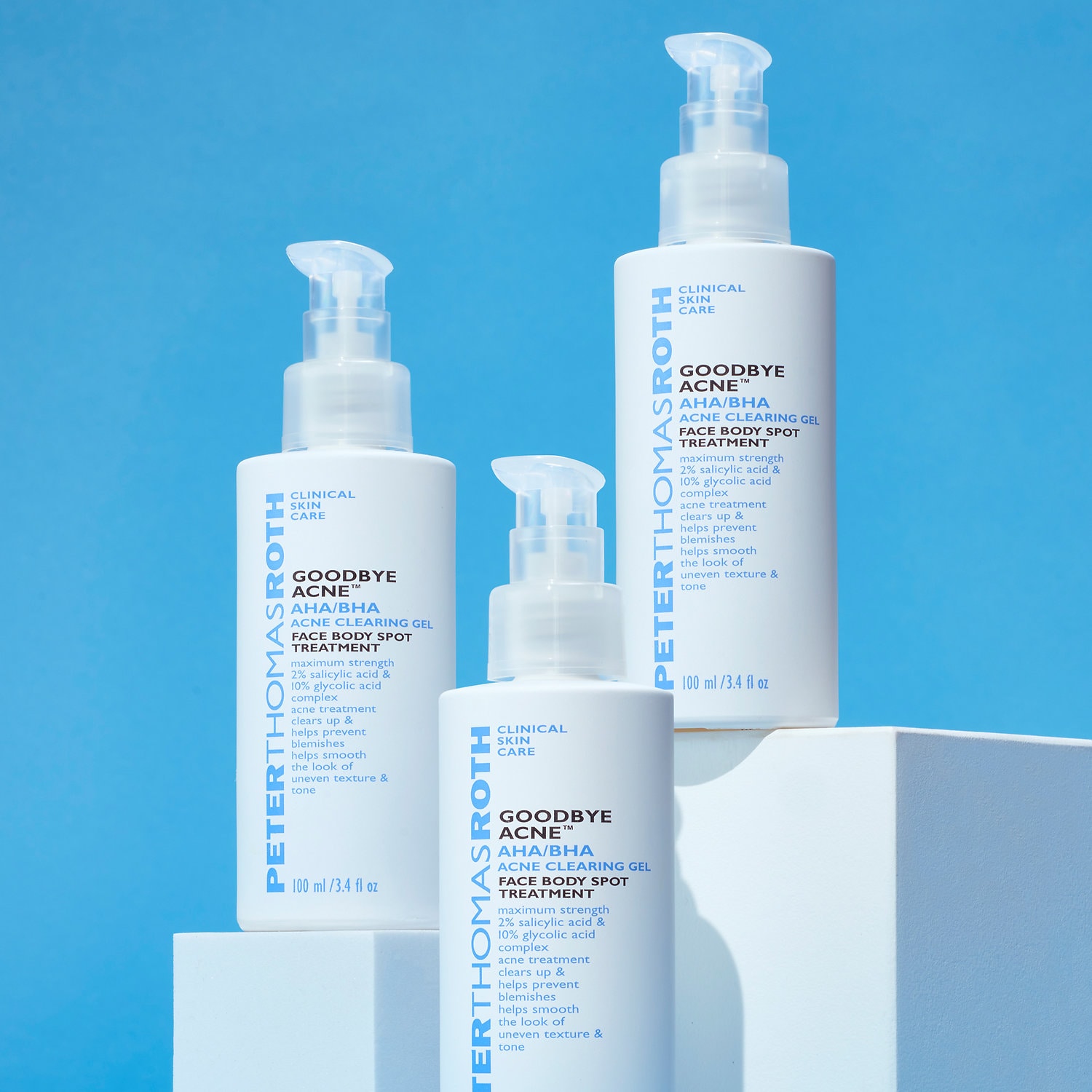 Peter Thomas Roth Goodbye Acne™ AHA/BHA Acne Clearing Gel Face Body