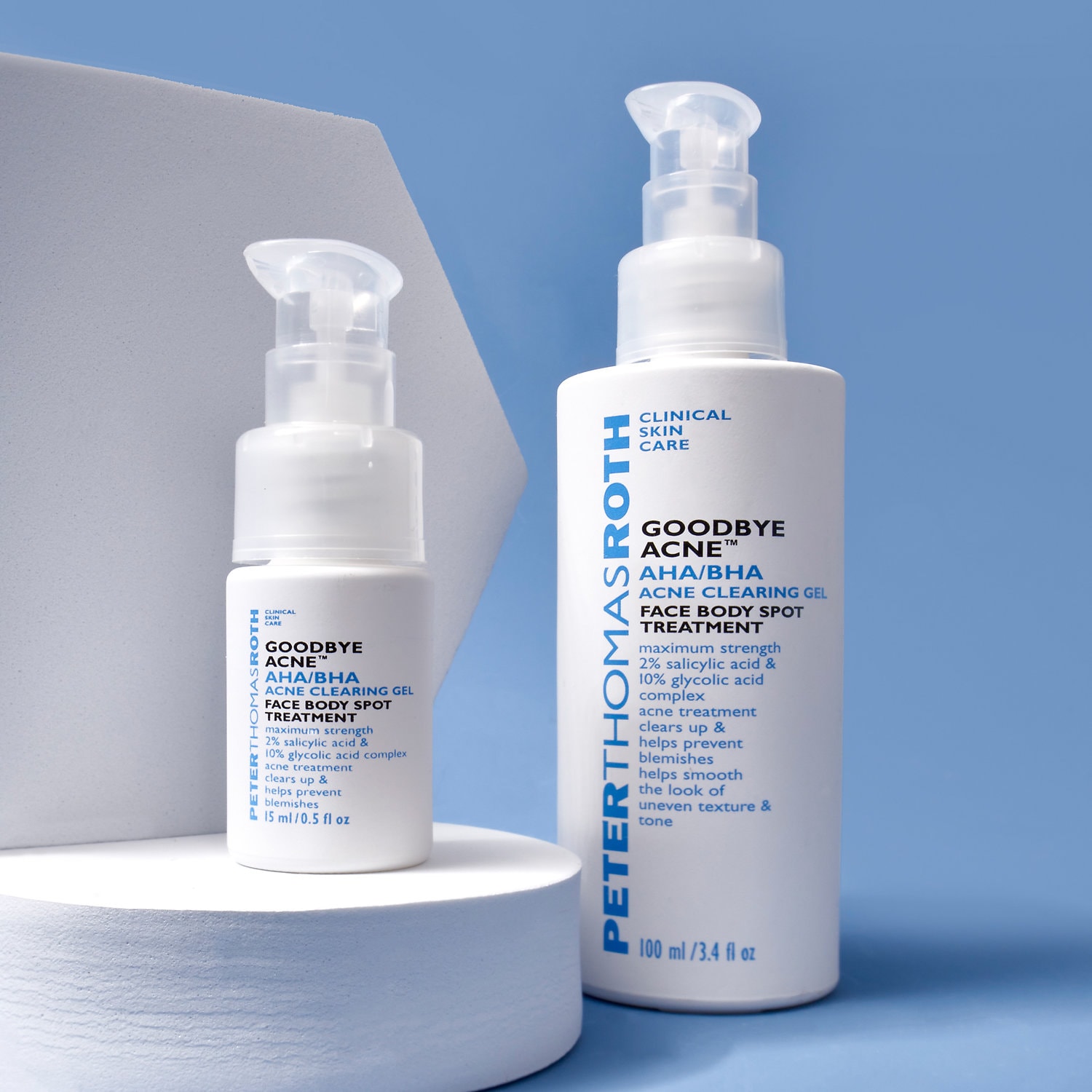 Peter Thomas Roth Goodbye Acne™ AHA/BHA Acne Clearing Gel Face Body