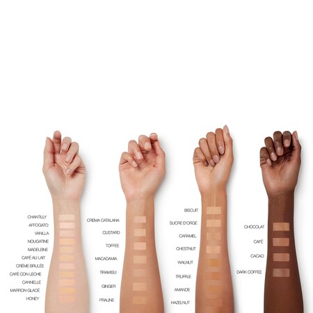 Nars Creamy Concealer Colour Chart