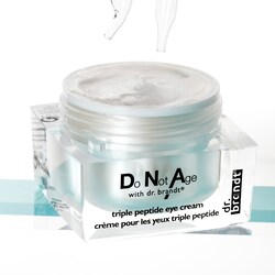 dr brandt dna triple peptide eye cream tube