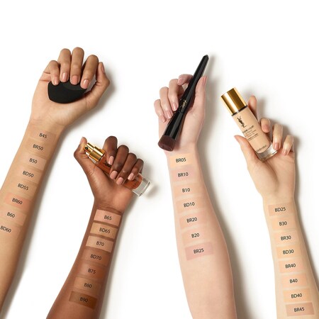 Ysl Le Teint Touche Eclat Foundation Colour Chart