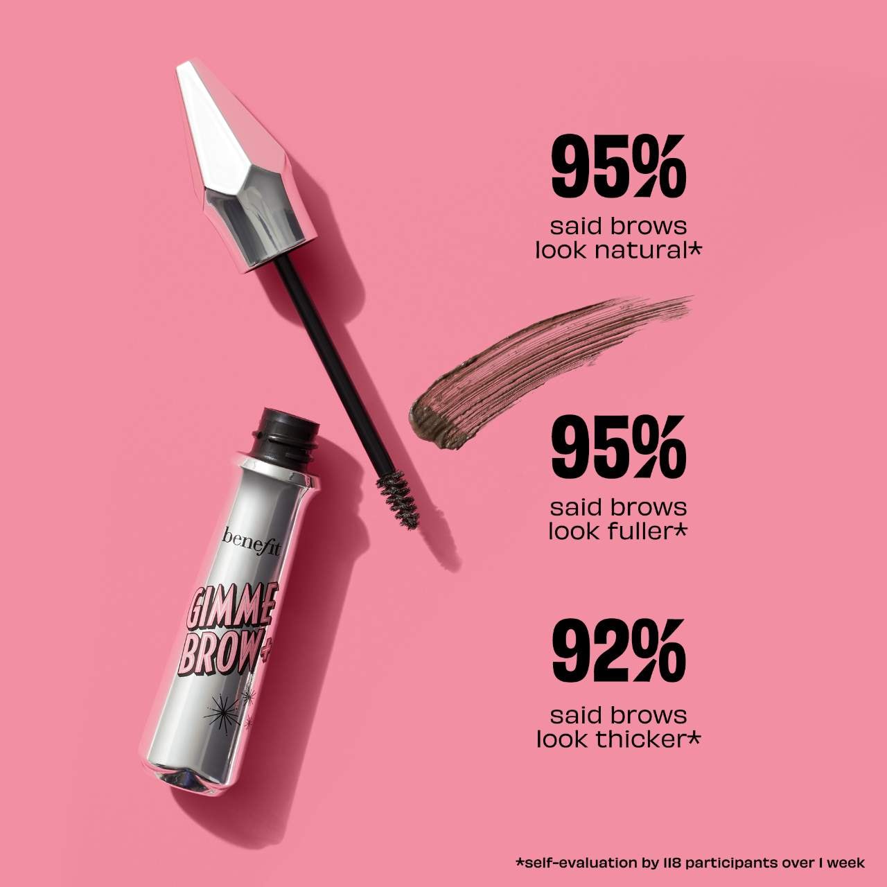 Тонирующий гель для объёма бровей Benefit Cosmetics Gimme Brow+ — фото 3