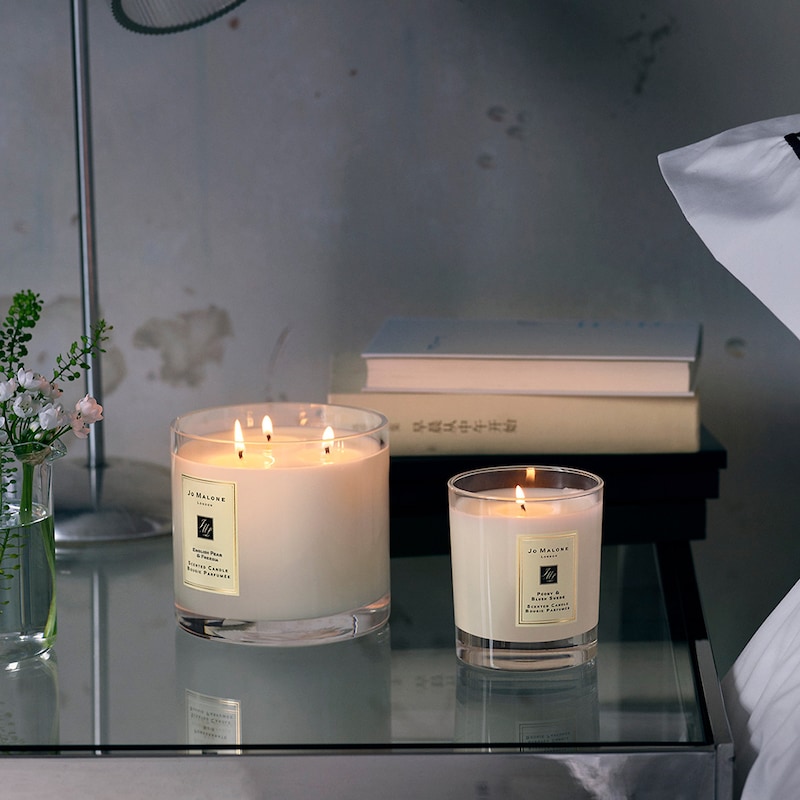 Wood Sage & Sea Salt Scented Candle thumbnail 2