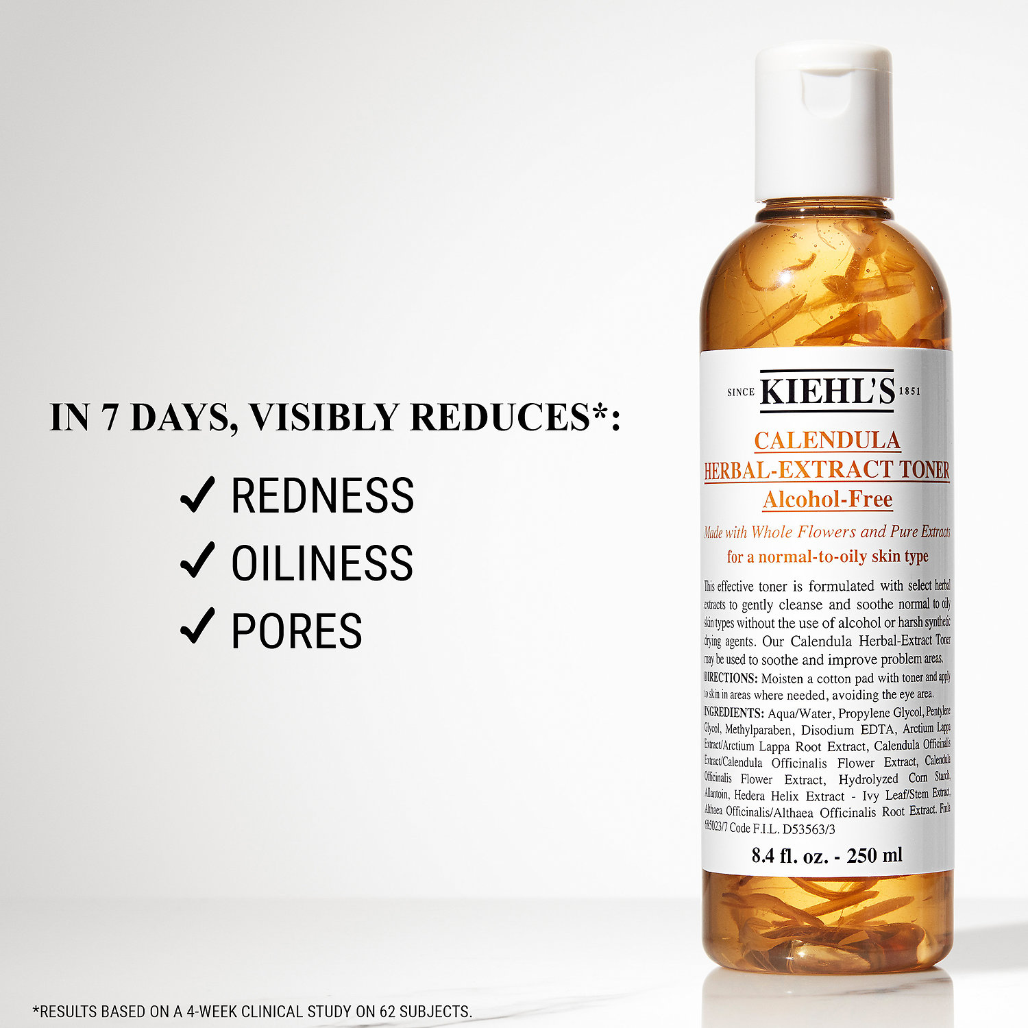 Panda rutine Amerika Calendula Herbal Extract Alcohol Free Toner - Kiehl's Since 1851 | Sephora