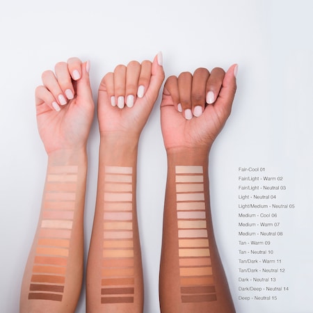 Bareminerals Barepro Color Chart