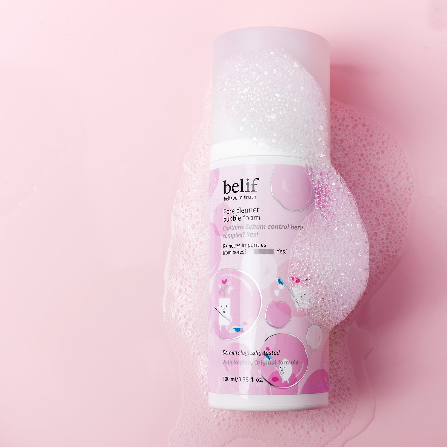 belif bubble foam