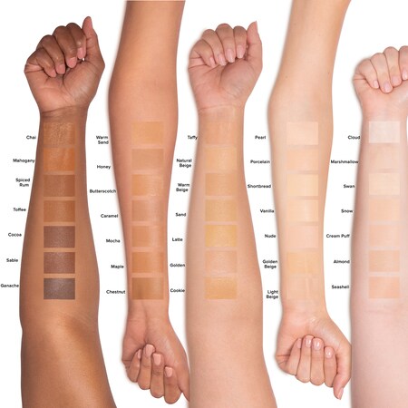 Too Faced Born This Way Shade Chart