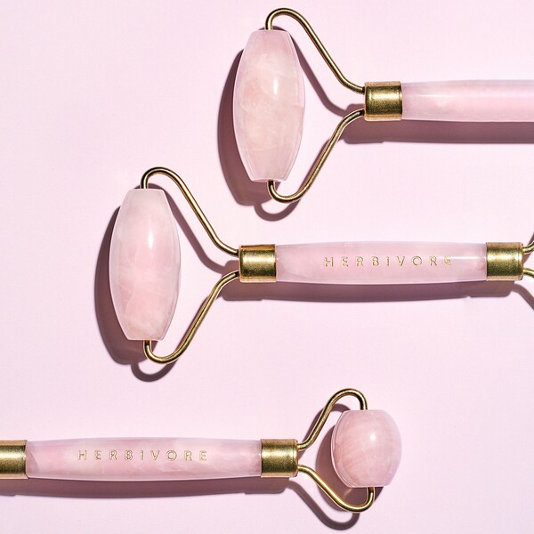 Rose Quartz Facial Roller Herbivore Sephora