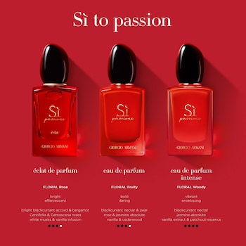 Sì Passione Eau de Parfum Travel Spray Armani Beauty Sephora
