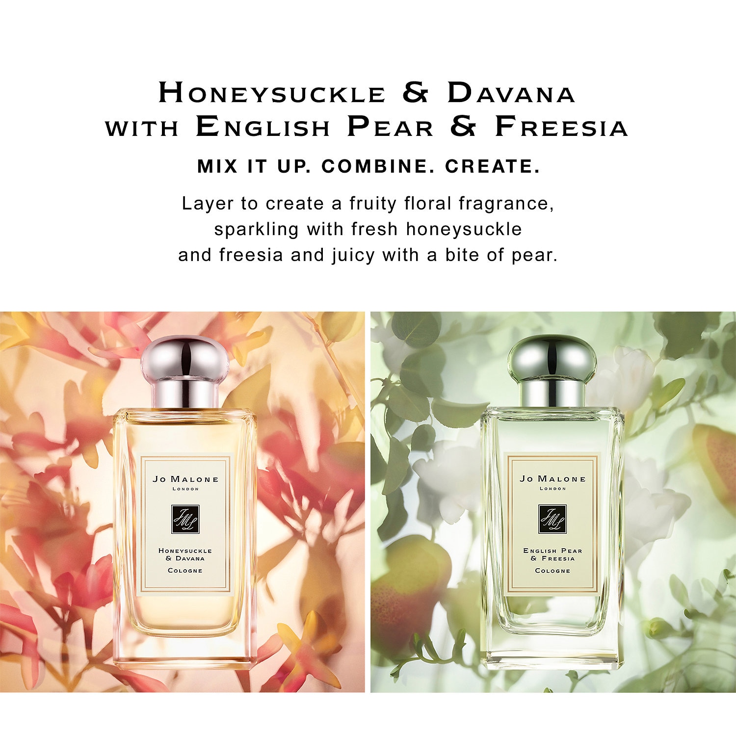 Honeysuckle & Davana Cologne