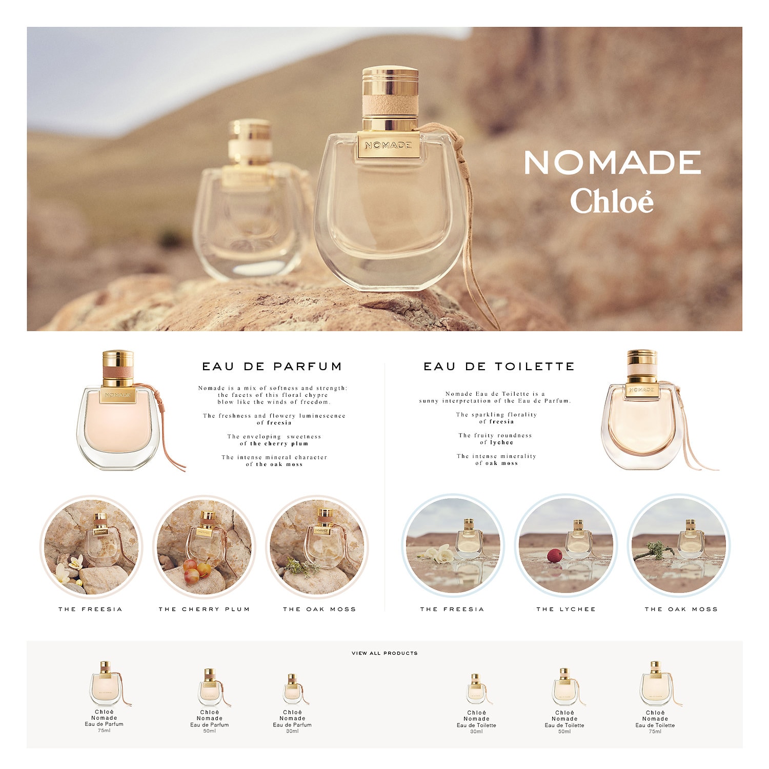 Chloe, Chloe Nomade, Chloe Nomade EDT, Chloe Nomade EDT รีวิว, Chloe Nomade EDT ราคา, Chloe Nomade EDT 5 ml., Chloe Nomade EDT 5 ml. น้ำหอมแนวกลิ่น Chypre Floral เสนอให้เห็นอีกด้านของผู้หญิงที่อิสระ กล้าหาญ ท้าทาย ชอบผจญภัย ใช้ได้ทุกโอกาส