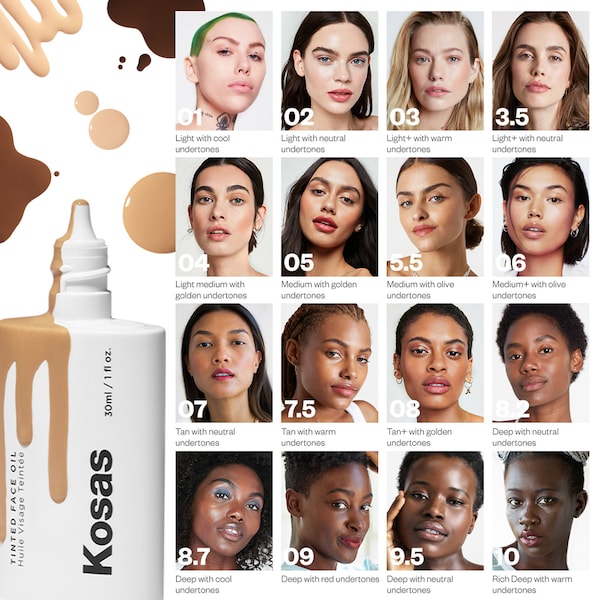 Tinted Face Oil Foundation Kosas Sephora