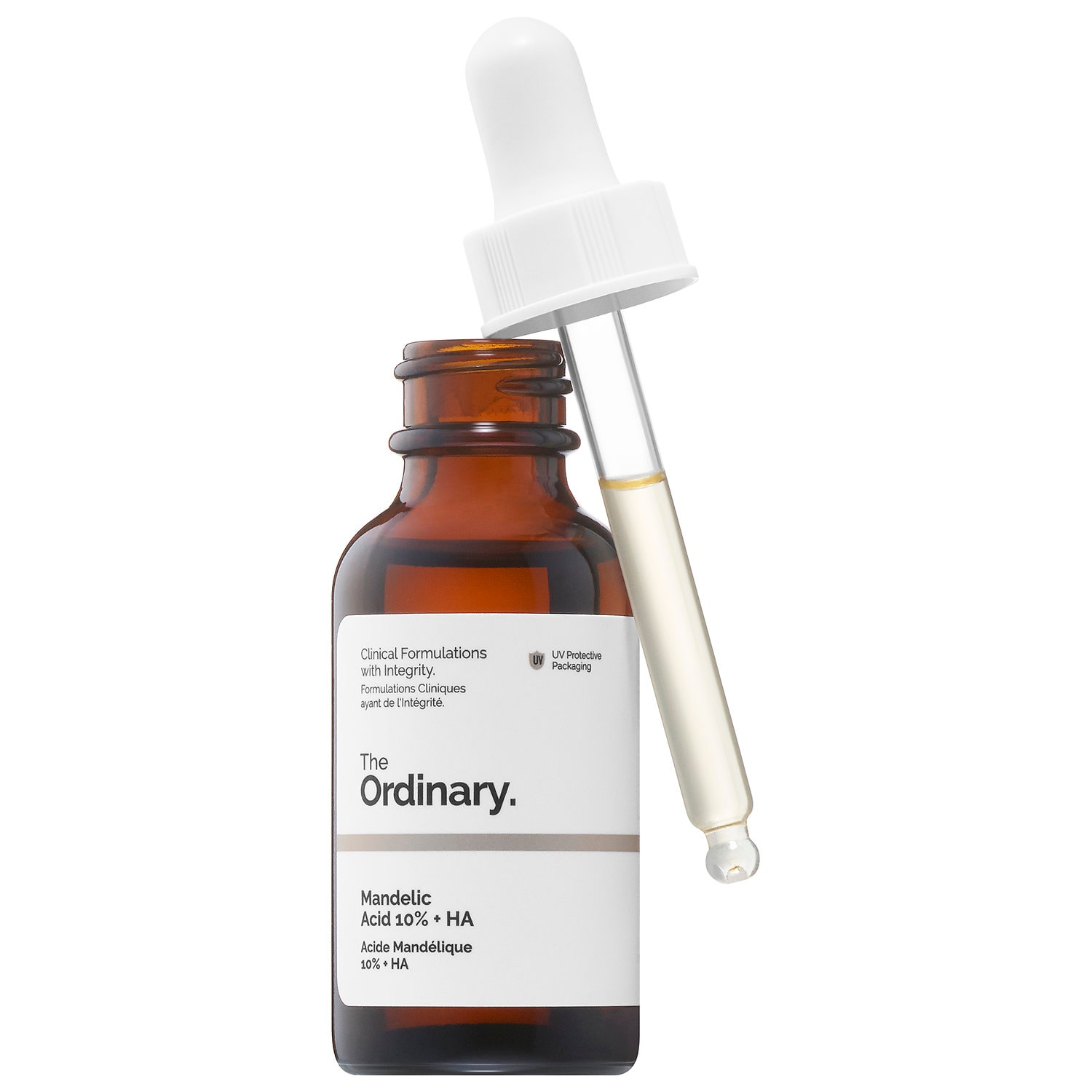 Нежная отшелушивающая сыворотка для лица The Ordinary с 10% миндальной кислоты и HA — фото 2