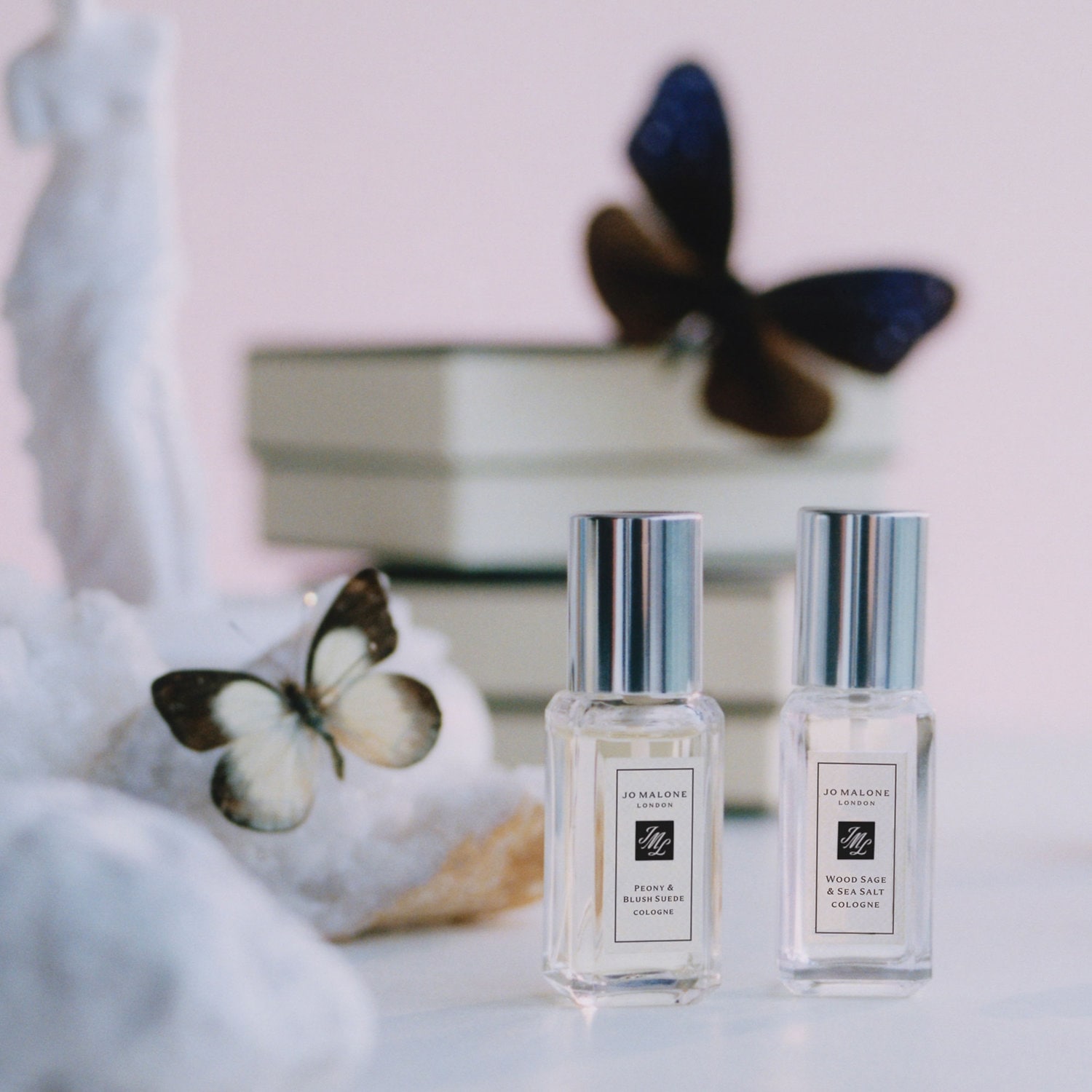 Wood Sage & Sea Salt/ Peony & Blush Suede Mini Set - Jo Malone London |  Sephora