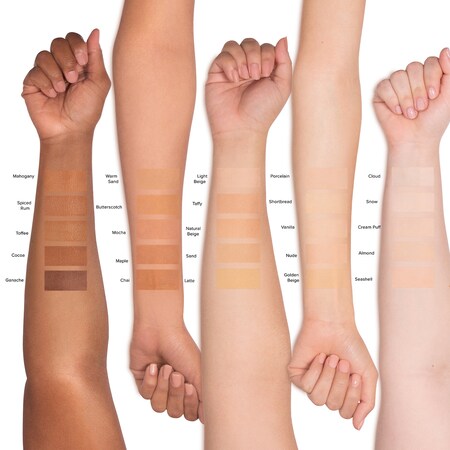 Too Faced Born This Way Color Chart