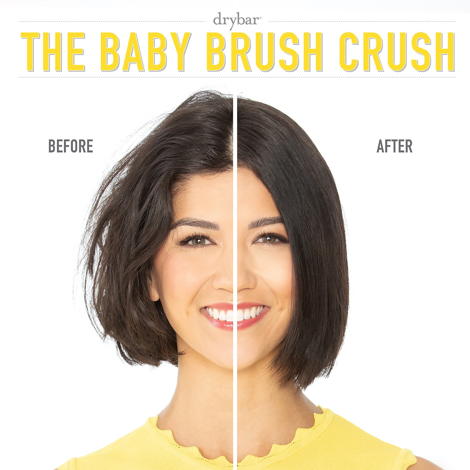 Мини-щётка-выпрямитель с нагревом Drybar The Baby Brush Crush — фото 2
