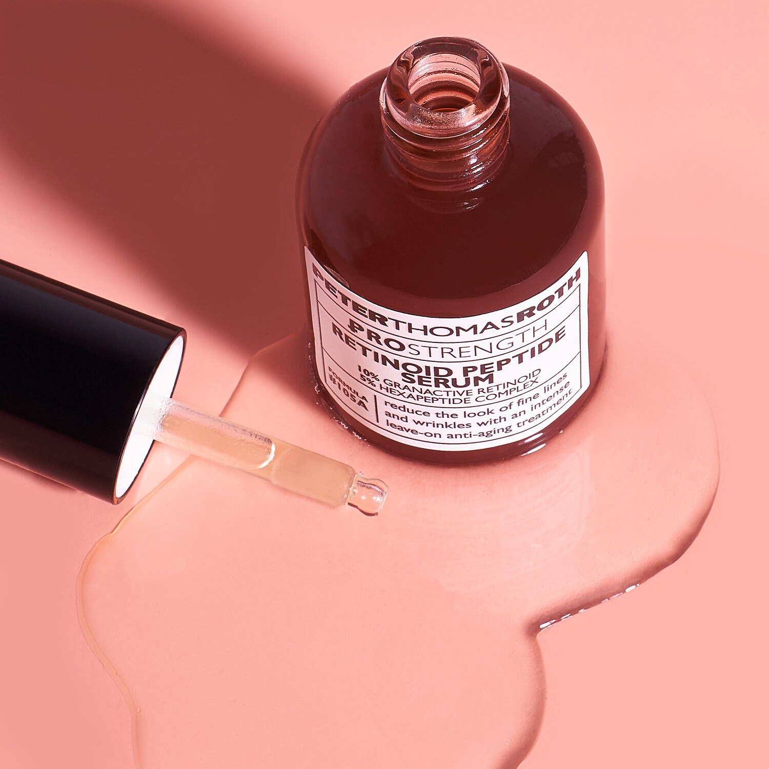 retinoid peptide serum