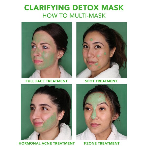 Clarifying Detox Mask with Green Tea + 3 Sulfur LANCER Skincare