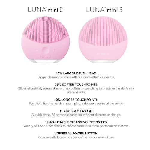 FOREO LUNA™ Mini 3 in Pearl Pink Image 3
