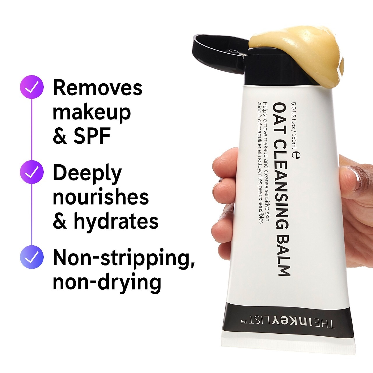 The INKEY List Oat Makeup Removing Cleansing Balm The Summit at Fritz