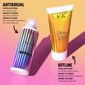 Offline 3 Minute Hydration Hair Mask Igk Sephora