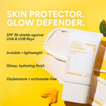 Daily UV Defense Invisible Broad Spectrum SPF 36 Sunscreen