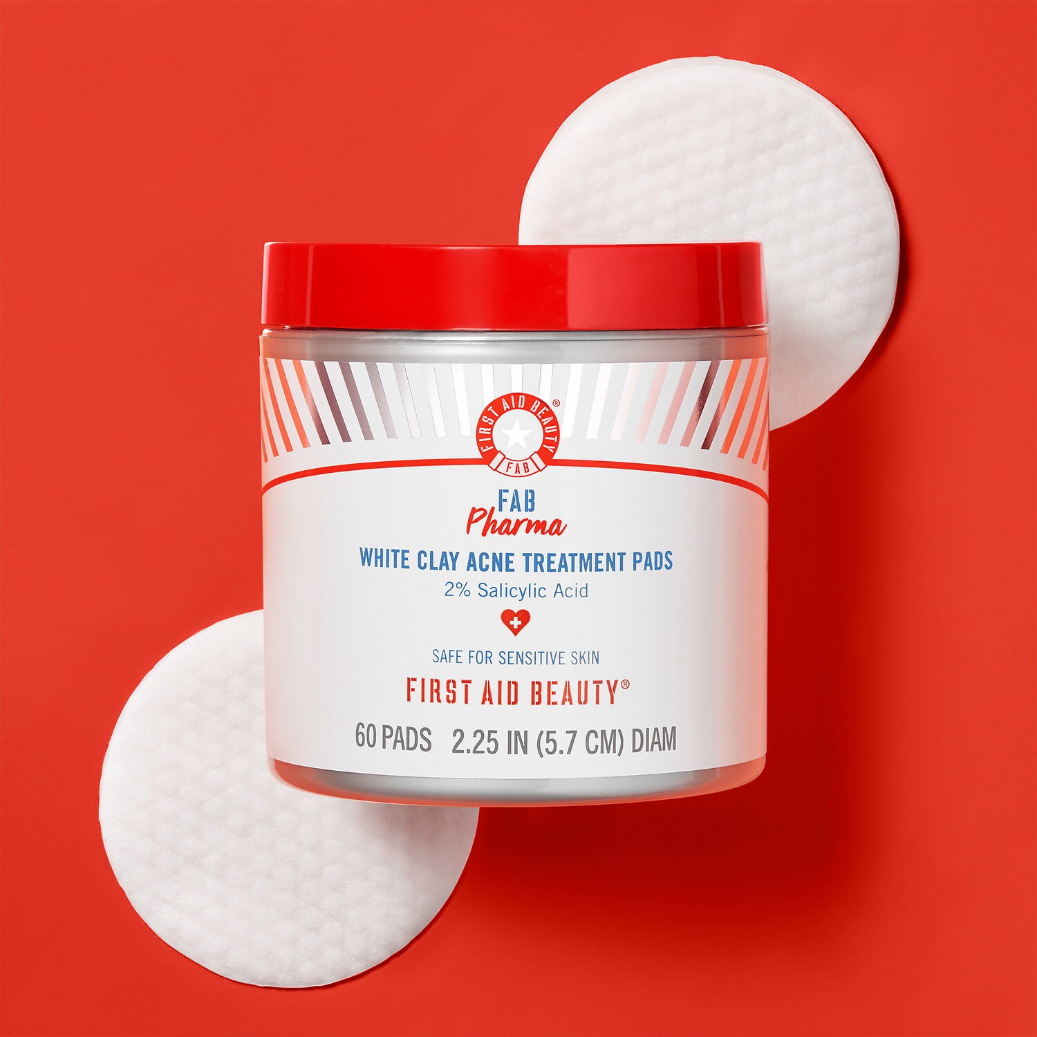 fab pharma white clay acne