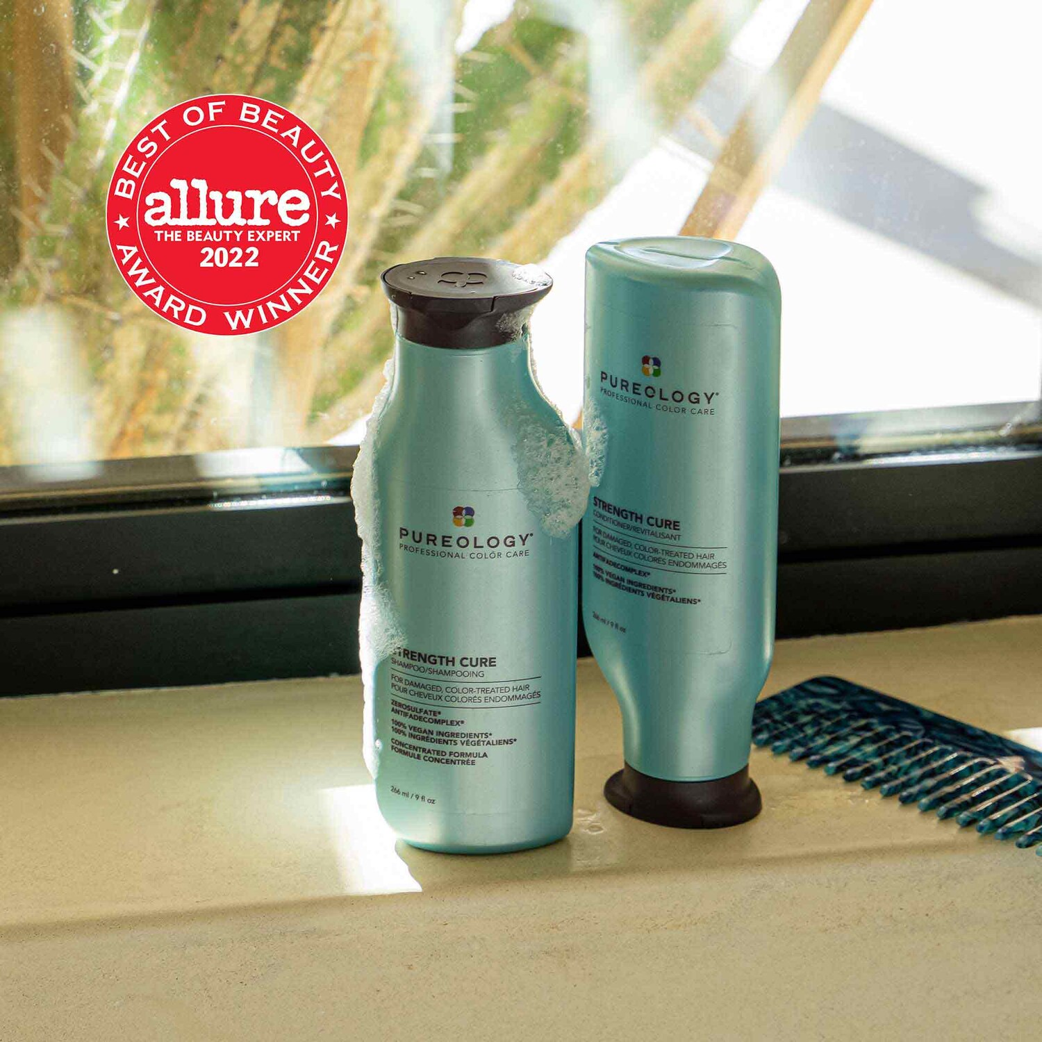 Pureology Strength Cure Strengthening Shampoo for Damaged ColorTreated