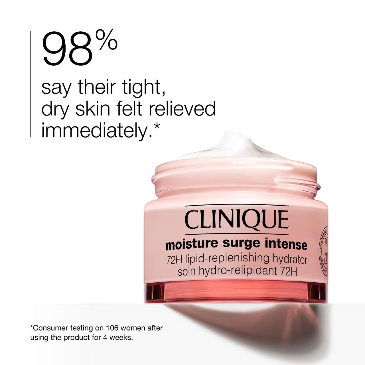 Интенсивный увлажняющий крем Clinique Moisture Surge 72H с липидами — фото 2