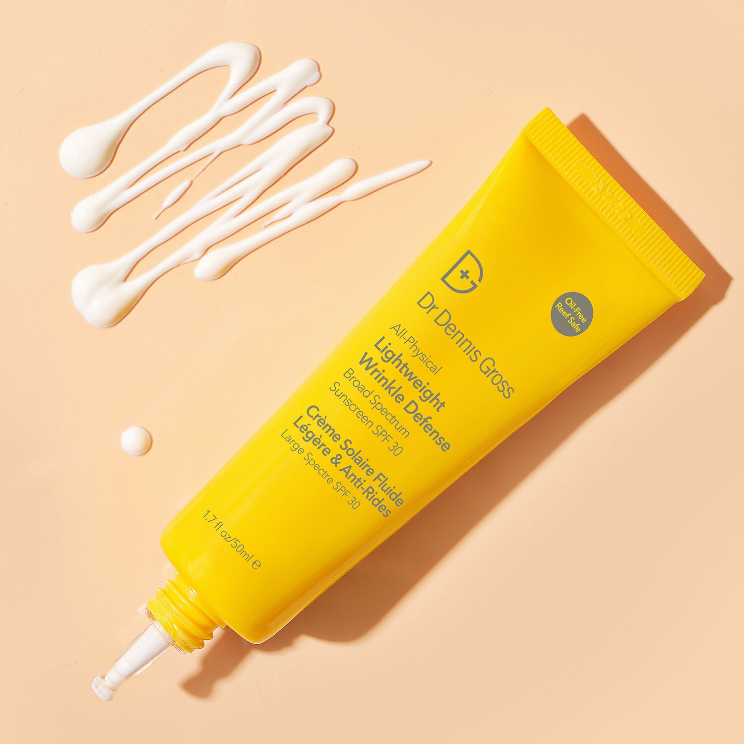 Лёгкий солнцезащитный крем от морщин Dr. Dennis Gross Skincare All-Physical SPF 30 — фото 2