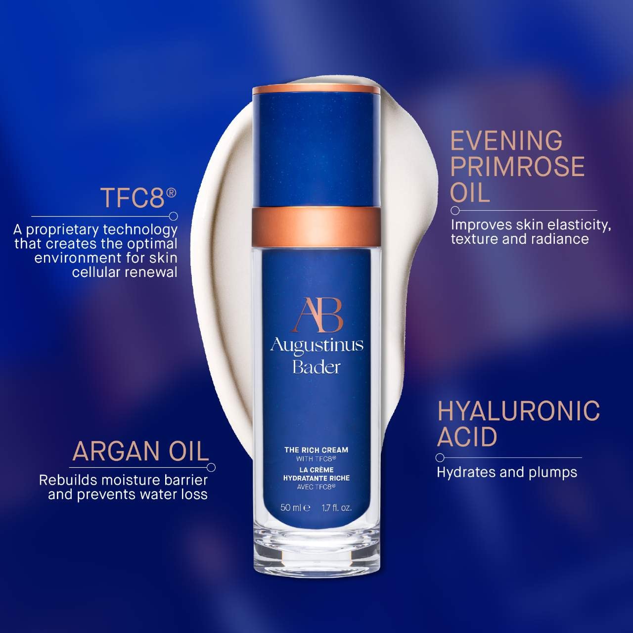 Augustinus Bader The Rich Cream with TFC8® Face Moisturizer Hamilton