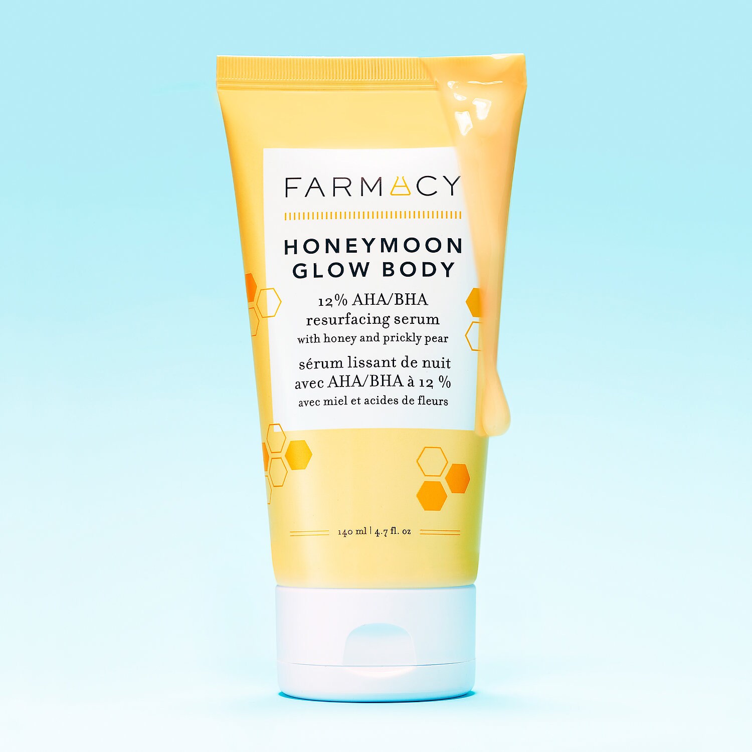 Honeymoon Glow Body 12% AHA/BHA Bump-Smoothing Night Serum - Farmacy |  Sephora