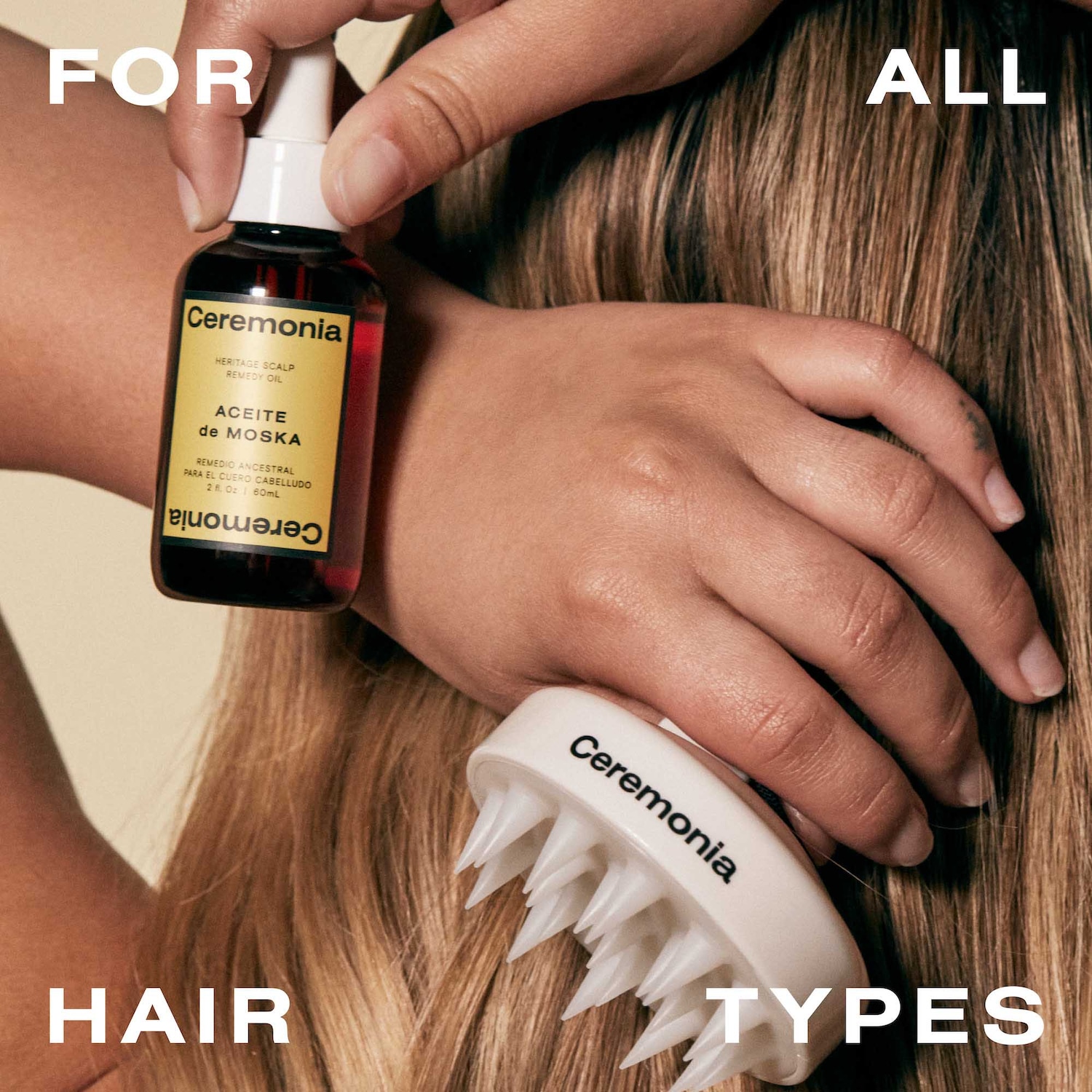 Ceremonia Aceite de Moska Hair Oil