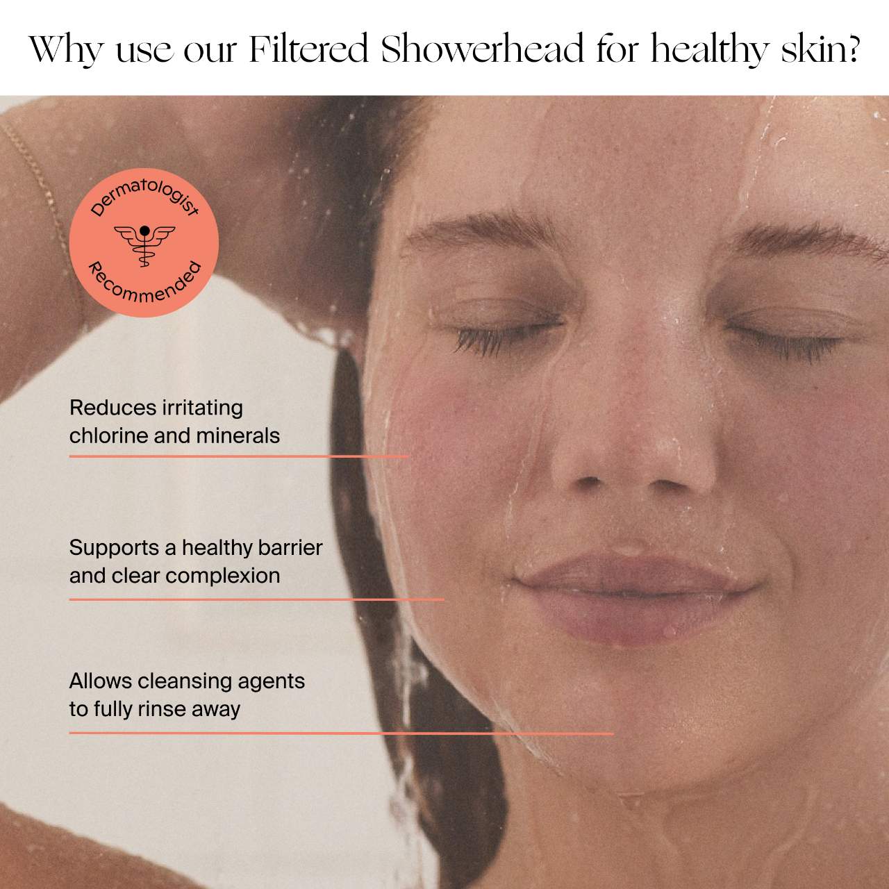 CANOPY Filtered Showerhead for Healthy Skin & Hair Hamilton Place