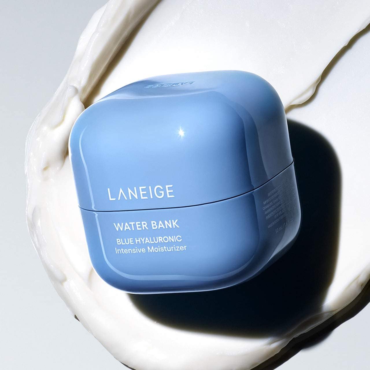 Интенсивный увлажняющий крем с пептидами и скваланом Laneige Water Bank Blue Hyaluronic — фото 2