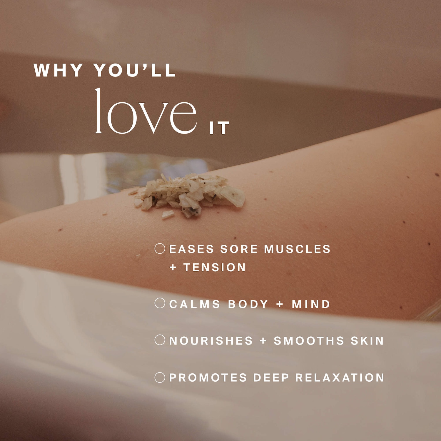 Serotonin Soak - Magnesium Bath Salt for Muscle Relaxation & Mood Boost